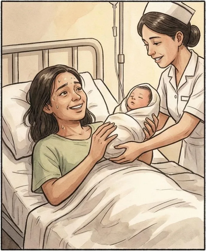 Our First Child — scene 2