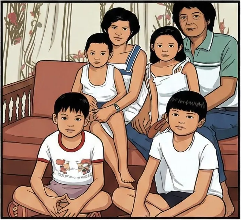The Canio Family — scene 2